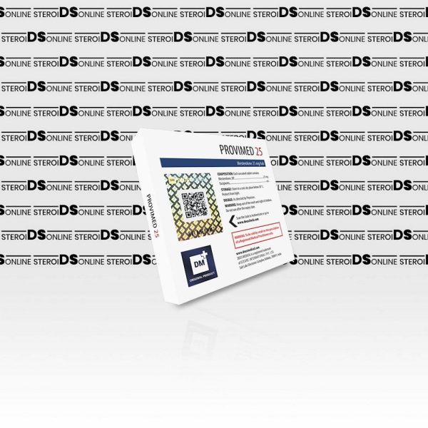 PROVIMED 25 (Mesterolone) 25 mg Deus Medical - Imagen 2