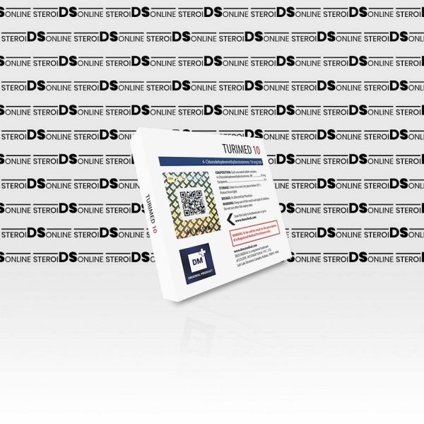 TURIMED 10 (Chlorodehydromethyltestosterone) 10 mg Deus Medical - Imagen 2