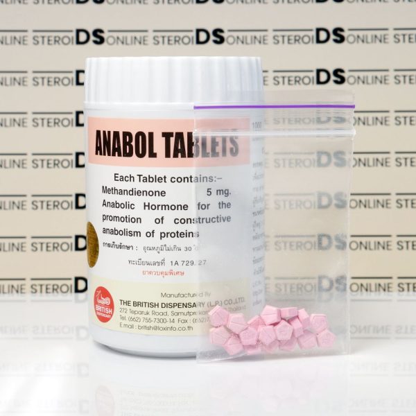 Anabol 5 mg British Dispensary - Imagen 2