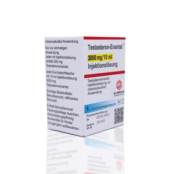 Testosterone Enanthate 300 mg Elbrus Pharmaceuticals - Imagen 2