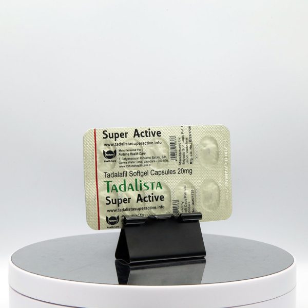 Tadalista Super Active 20 mg Fortune Health Care - Imagen 2