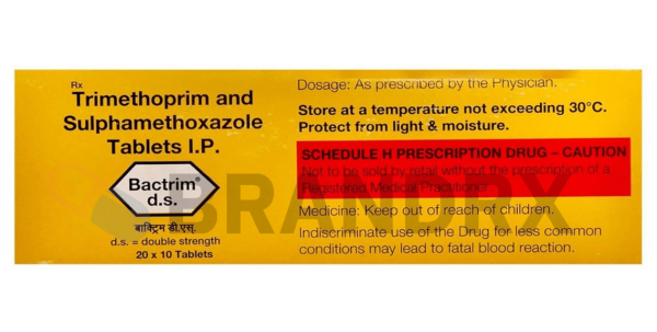 Bactrim DS 160/800 mg Abbott Healthcare Pvt. Ltd. - Imagen 2