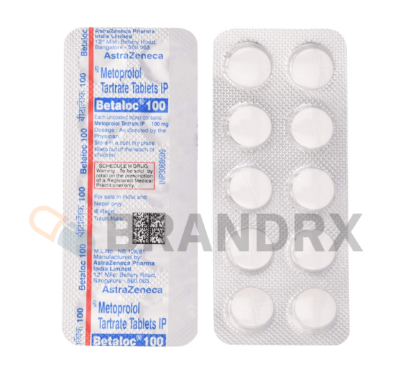 Betaloc 100 mg AstraZeneca - Imagen 2