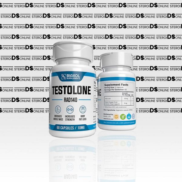 Testolone (Rad140) 10 mg Biaxol Supplements - Imagen 2