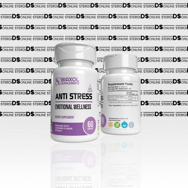 Anti stress (60 capsules) Biaxol Supplements - Imagen 2