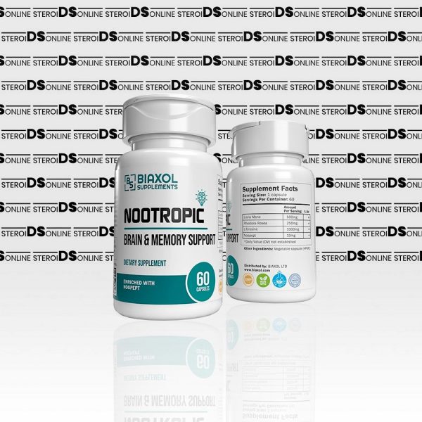 Nootropic (60 capsules) Biaxol Supplements - Imagen 2