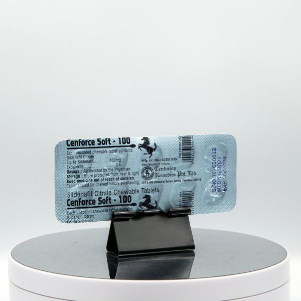 Cenforce Soft-100 100 mg Centurion Laboratories - Imagen 2