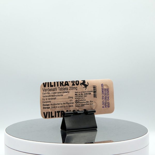 Vilitra 20 (Vardenafil Tablets) 20 mg Centurion Laboratories - Imagen 2