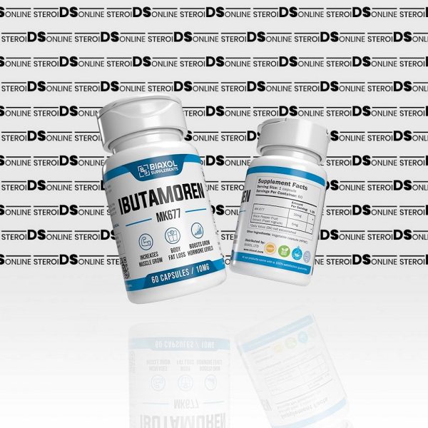 Ibutamoren (MK677) 10 mg Biaxol Supplements - Imagen 3