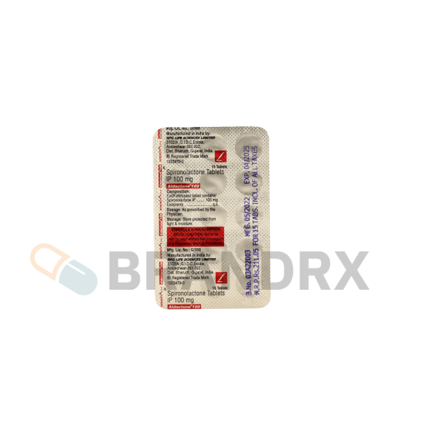Aldactone 100 mg RPG Life Sciences Ltd. - Imagen 3