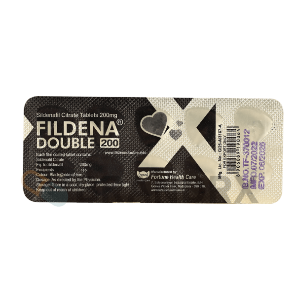 Fildena Double 200 mg Fortune Health Care - Imagen 4