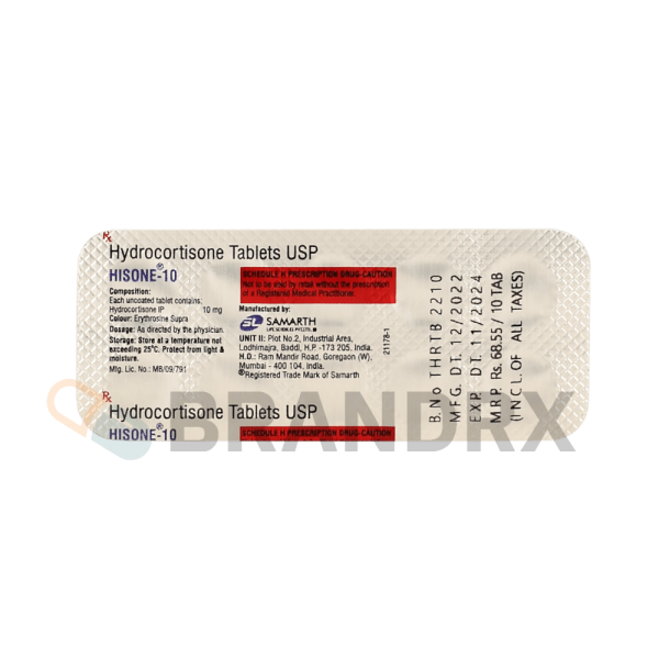 Hisone 10 mg Pharmaceutical - Imagen 4