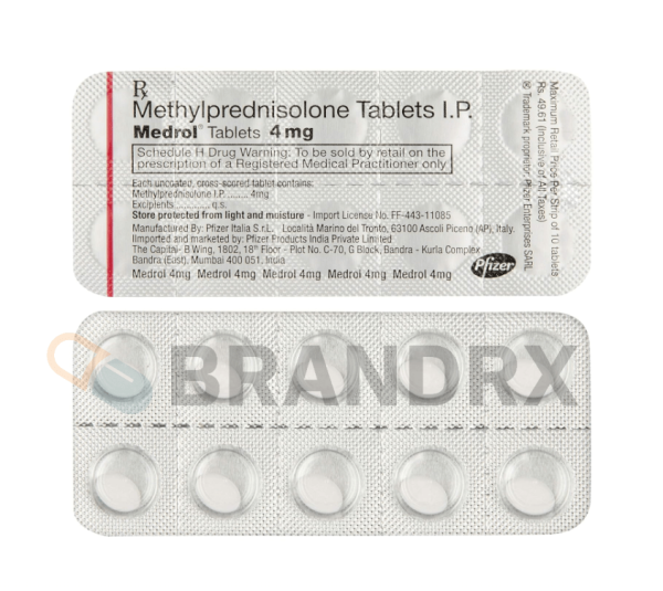 Medrol 4 mg Pfizer - Imagen 3