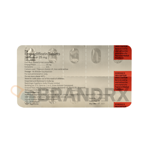 Jardiance 25 mg Boehringer Ingelheim - Imagen 3