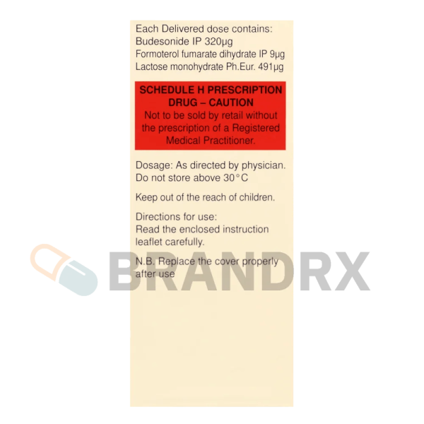 Symbicort Turbuhaler 60 MD 320/9 mcg AstraZeneca - Imagen 4