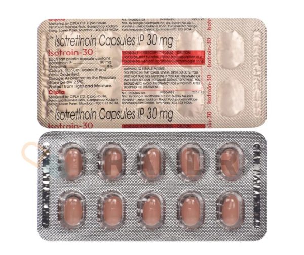 Isotroin 30 mg Cipla - Imagen 3