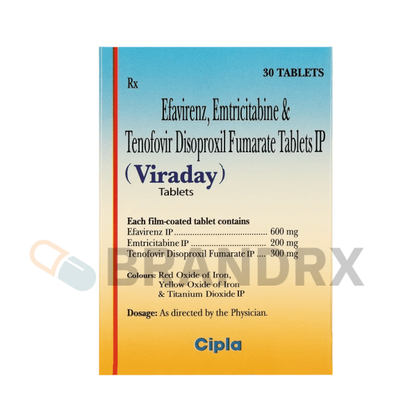 Viraday 600/200/300 mg Cipla - Imagen 3