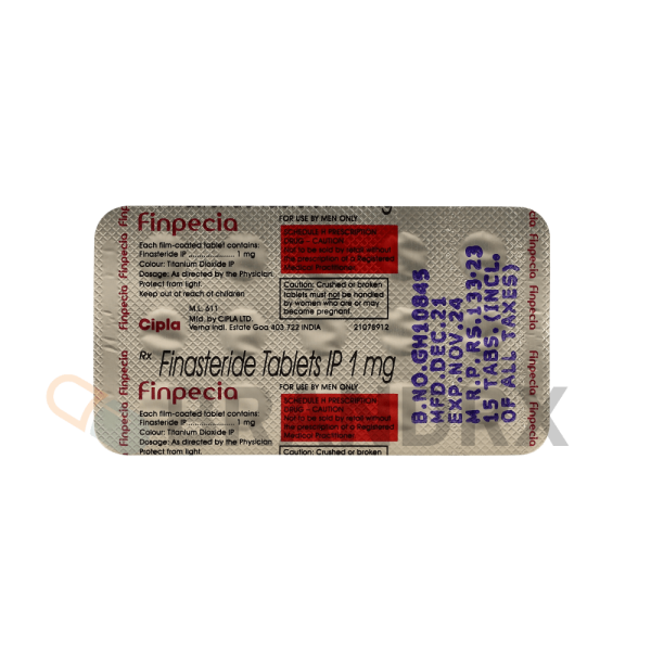 Finpecia 1 mg Cipla - Imagen 4