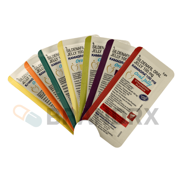 Kamagra Oral Jelly Flavoured 100 mg Ajanta Pharma - Imagen 5